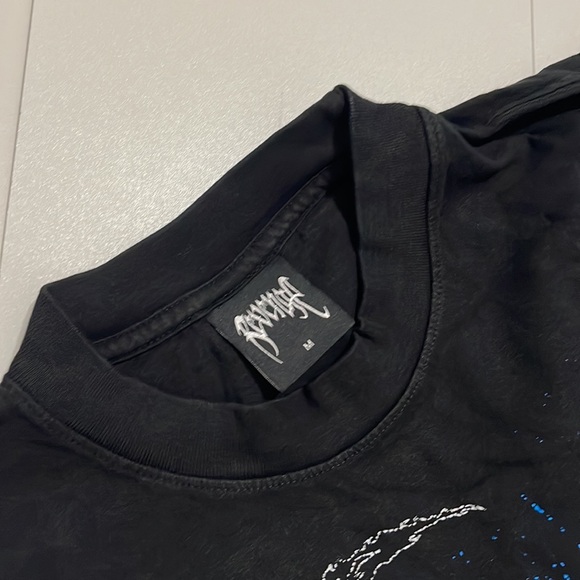 SCYTHE TEE BLACK/BLUE - Picture 3 of 4